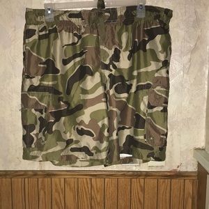 OP camouflage swim trunks (XL)